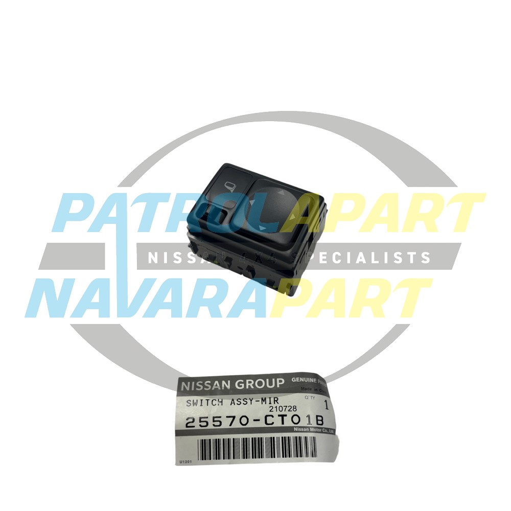Genuine Nissan Switch Electric Mirror For Navara D40 Thai/Spanish