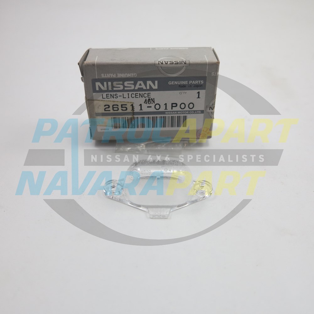 Genuine Nissan Lense Licence Plate Light - Nissan Navara D40 MNT D22