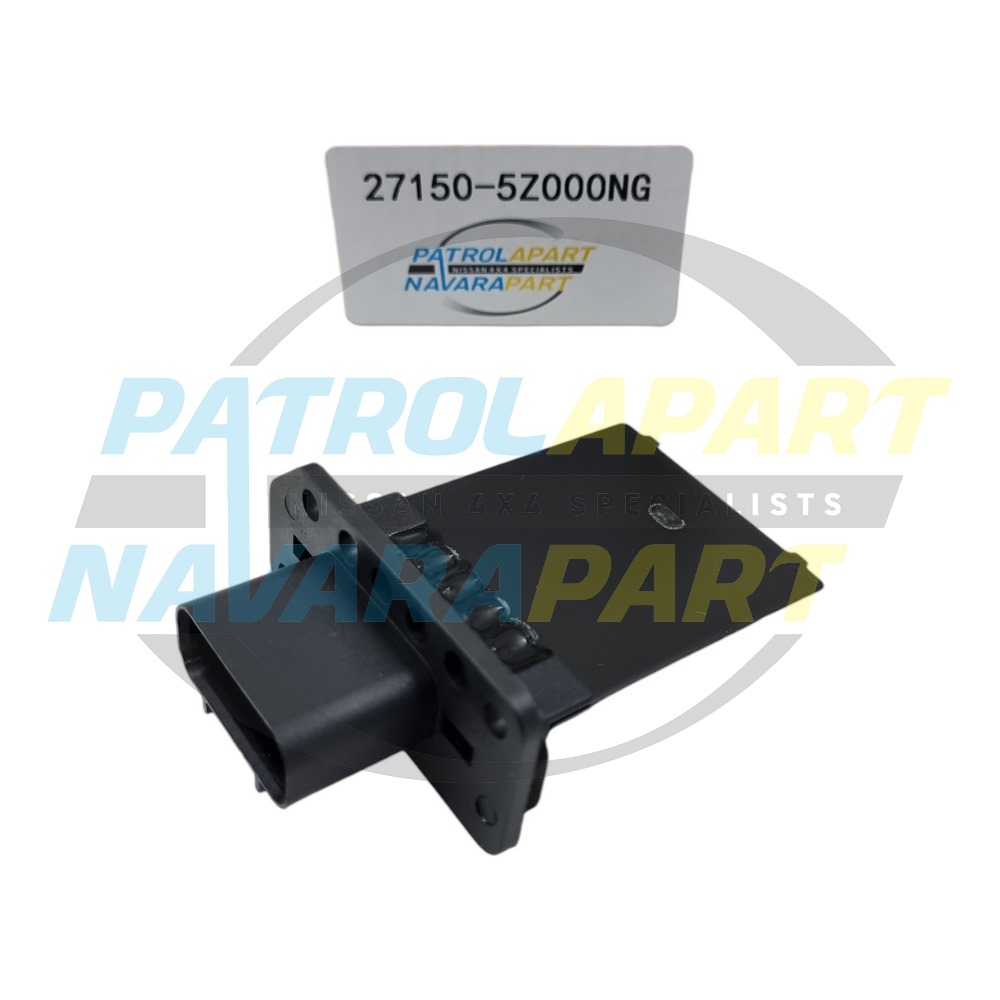 Heater Fan Speed Resistor - Nissan Navara D40 R51 Spanish Built