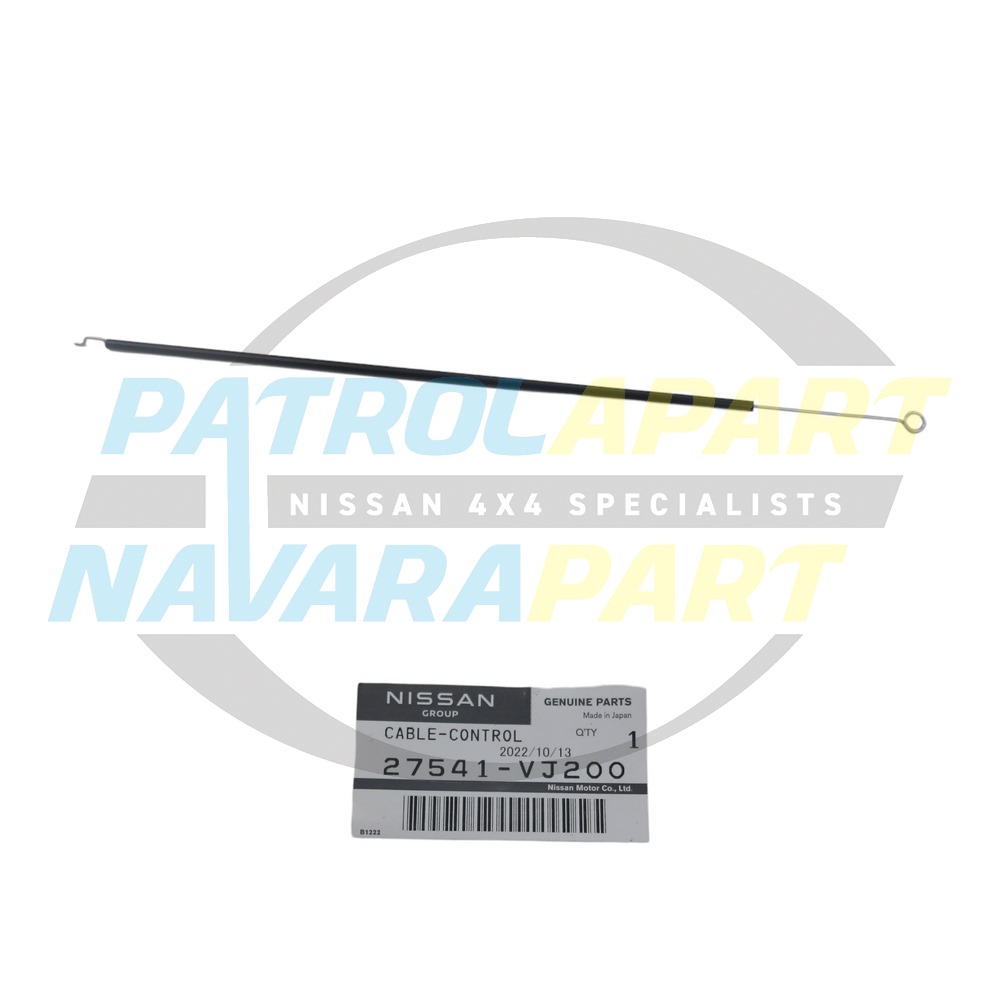 Genuine Nissan Heater Vent Control Cable - Nissan Navara D22