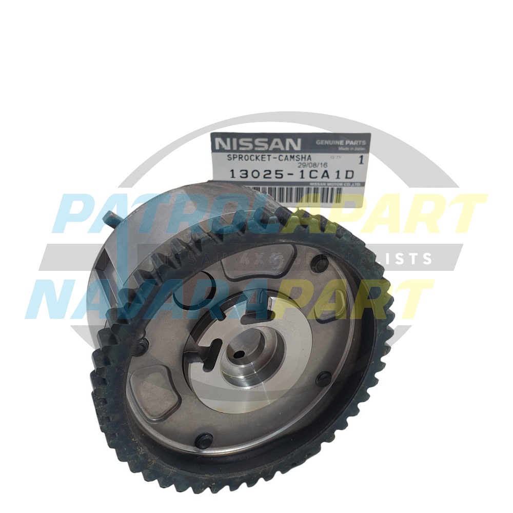 Genuine Nissan Timing Chain Exhaust Cam Sprocket LH VK56 - Nissan Patrol Y62 S3