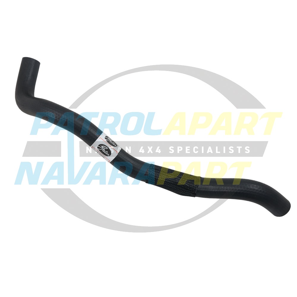Gates Lower Radiator Hose - Nissan Navara D40 Spanish (VSK) / Thai (MNT) ALL YD25 R51