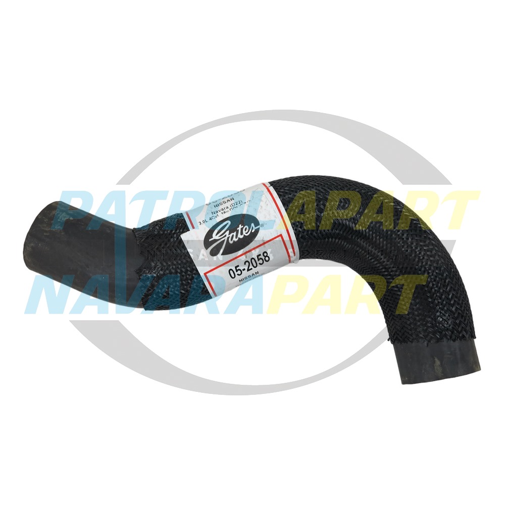 Lower Radiator Hose - Nissan Navara D22 ZD30 (Rad Side)