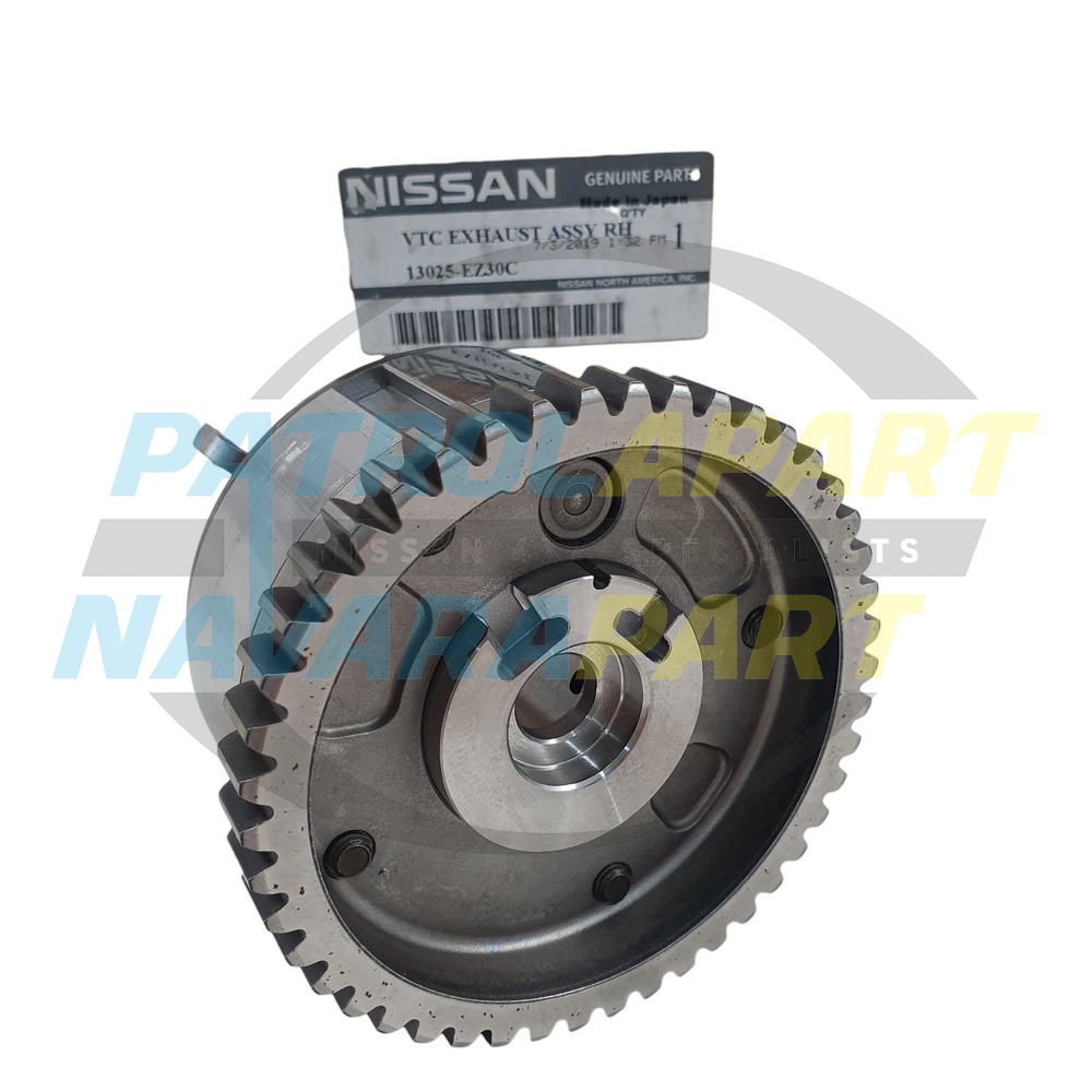 Genuine Nissan Timing Chain Exhaust Cam Sprocket RH S3 VK56 - Nissan Patrol Y62