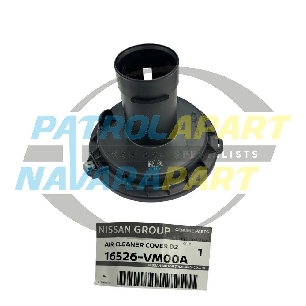 Genuine Nissan Plastic Air Box Lid - Nissan Navara D22 YD25
