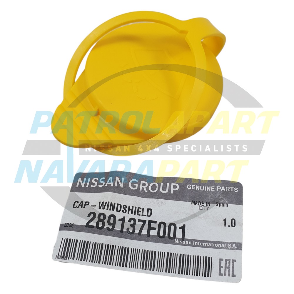 Genuine Nissan Windscreen Washer Bottle Cap - Navara D40 VSK & R51