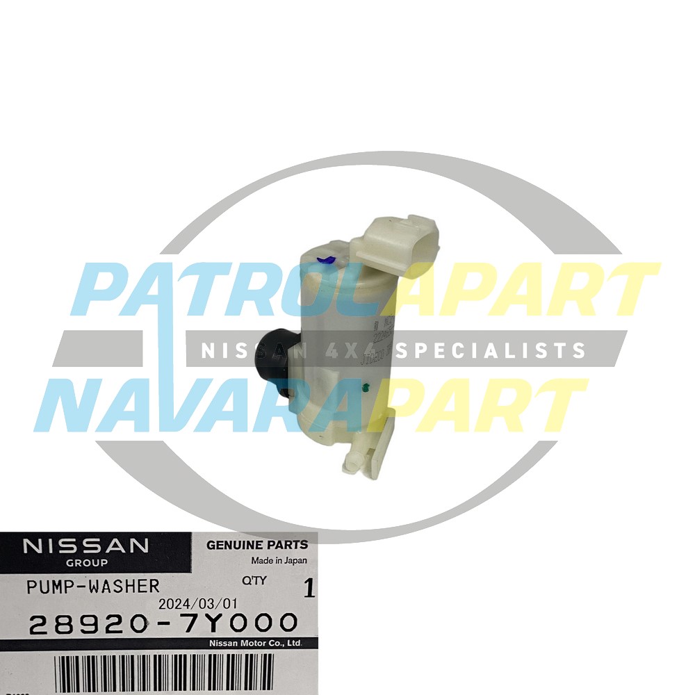 Genuine Nissan Windscreen Washer Pump For Nissan Navara D23 NP300