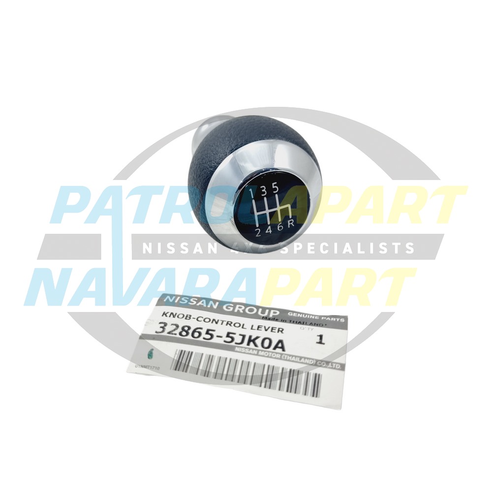 Genuine Nissan Gear Stick Knob 6 Speed - Navara D23 NP300 Series 2 onwards