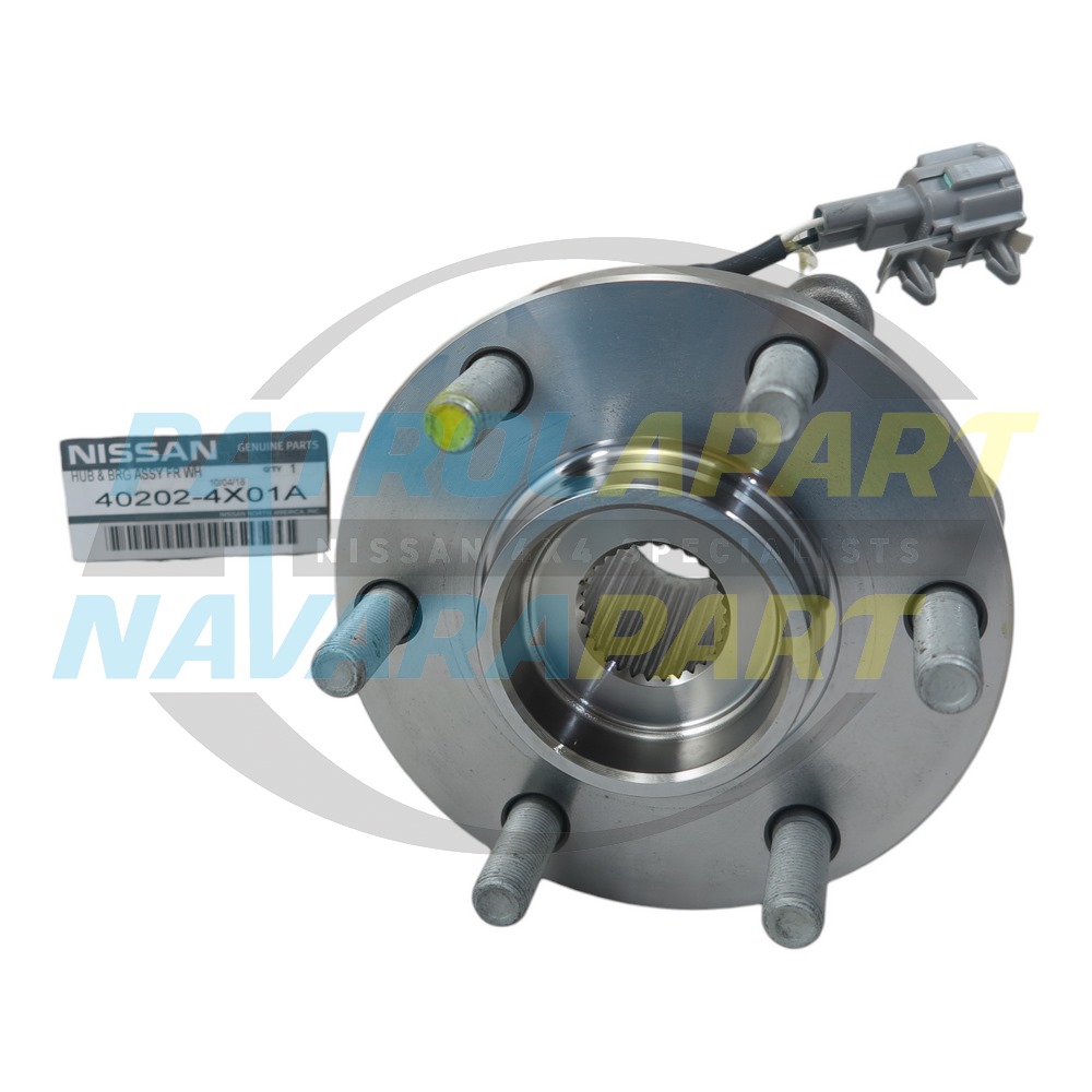 Genuine Nissan Front Wheel Hub - Nissan Navara D40 R51 (Spanish VSK) YD25 VQ40