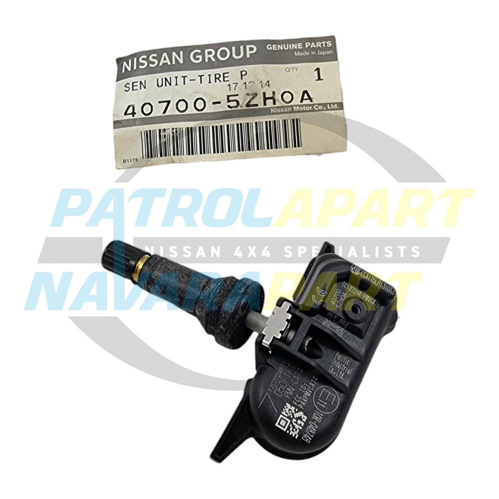 Genuine Nissan Tyre Pressure Sensor Monitor Assembly TPMS - Navara D23 NP300 MY21