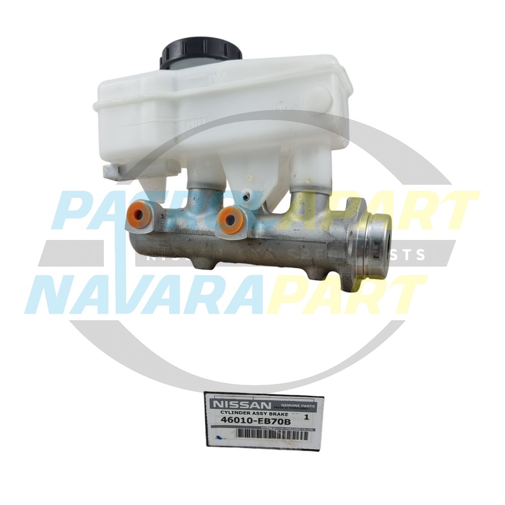 Genuine Nissan Brake Master Cylinder - Nissan Navara D40 Thai MNT YD25 A/T up to 12/2011
