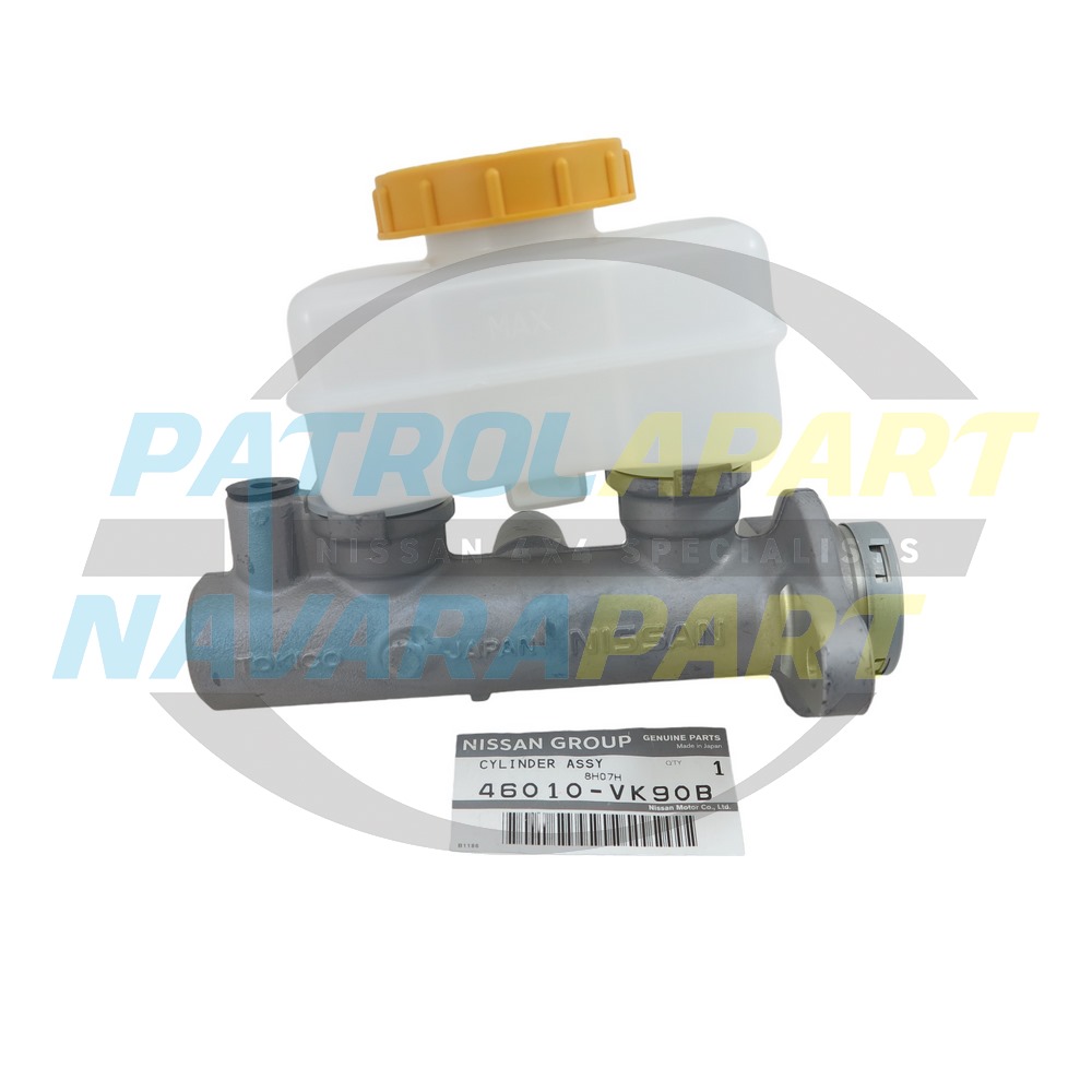 Genuine Nissan Brake Master Cylinder - Nissan Navara D22 YD25 with ABS