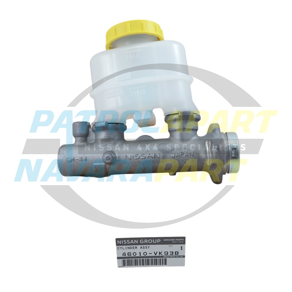 Genuine Nissan Brake Master Cylinder - Nissan Navara D22 2WD
