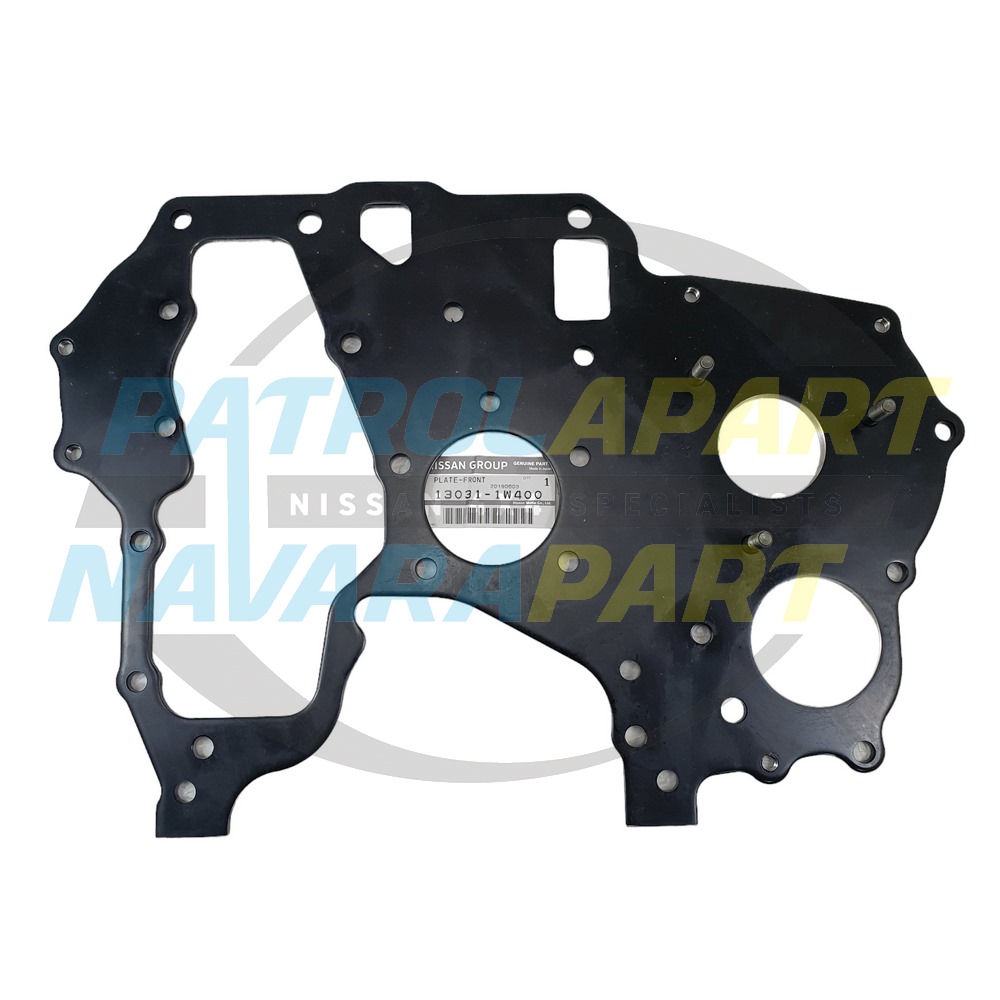 Genuine Nissan Timing Cover Case Plate TD42 - Nissan Patrol Y60 GQ & Y61 GU