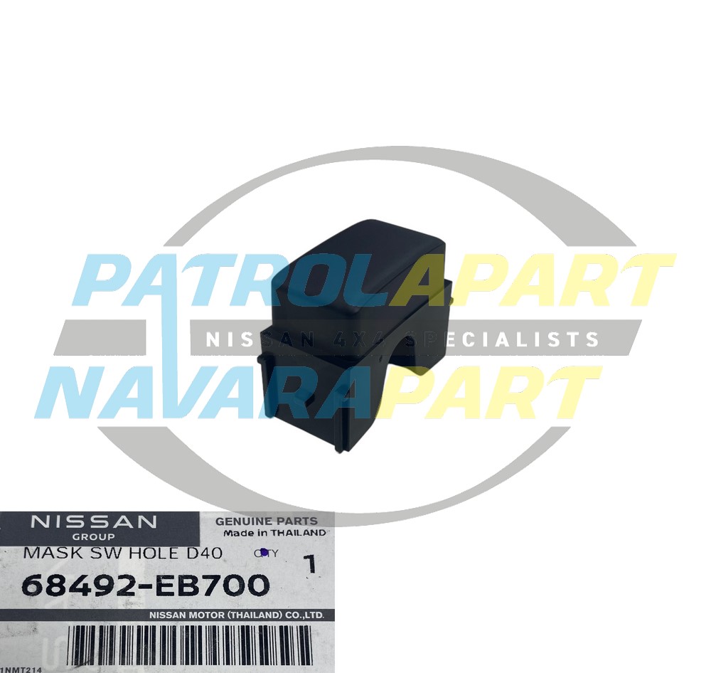Console Switch Blank D23 NP300 Cup Holder For Nissan Navara