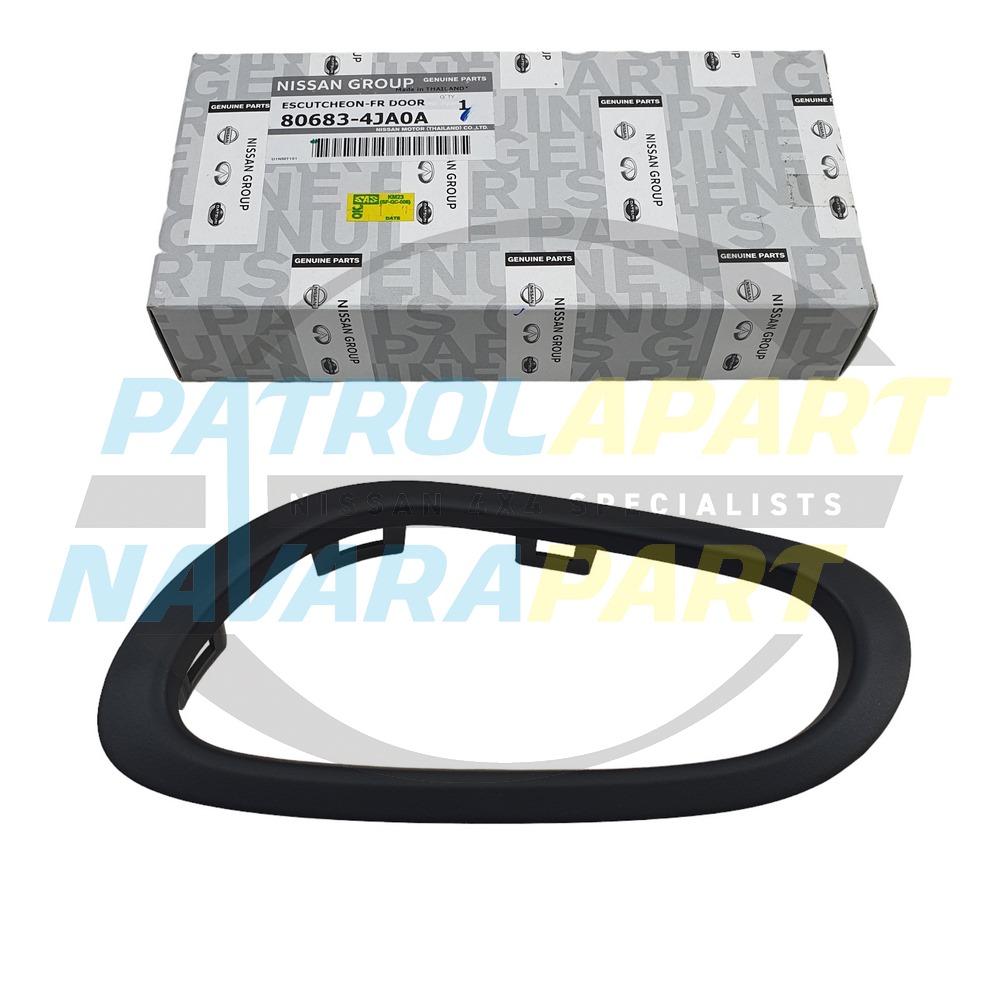 Genuine Nissan Left Hand Front Inner Door Handle Trim - Navara D23 NP300