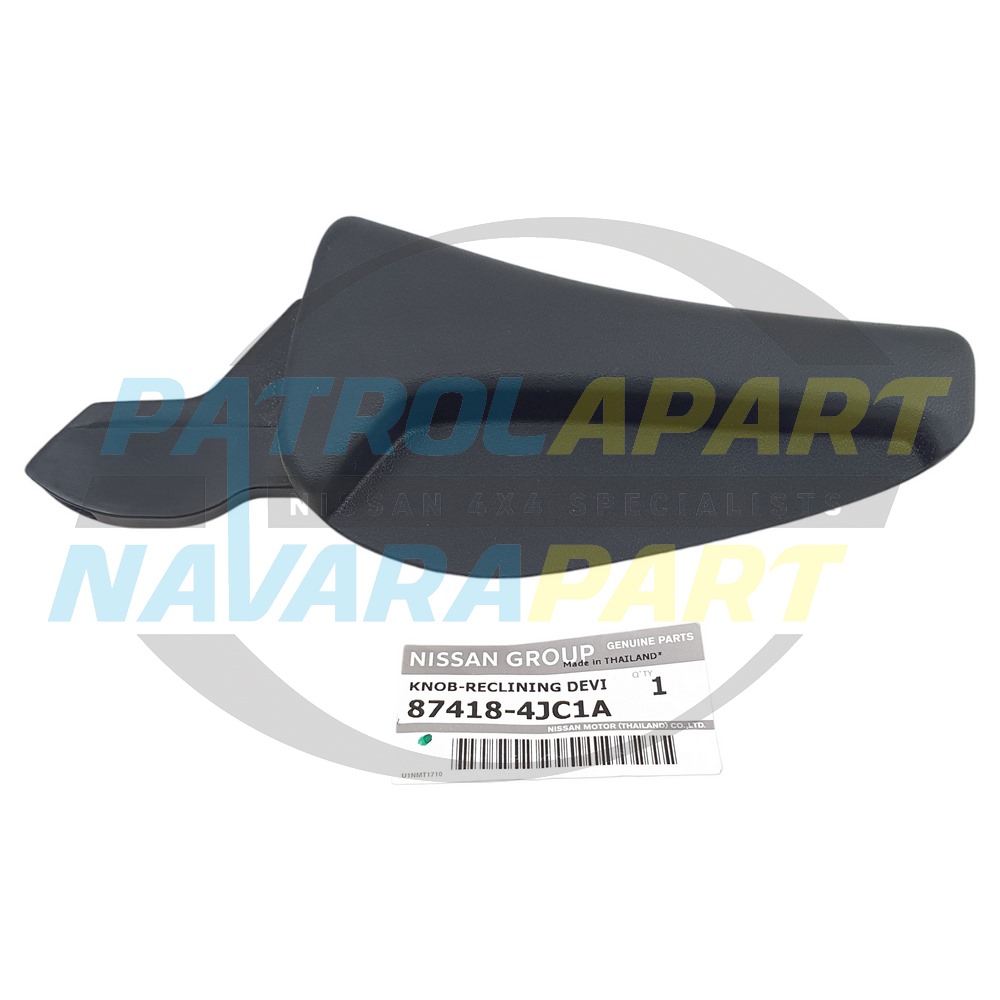 Genuine Nissan Navara D23 NP300 Right Hand Front Manual Seat Recliner Lever