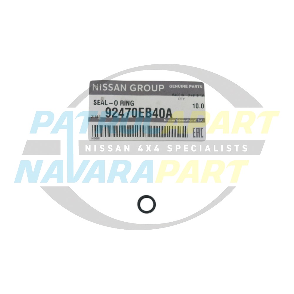 Genuine Nissan O-Ring - Nissan Navara D40 VSK Spanish, Pathfinder R51 VSK - VQ40, YD25