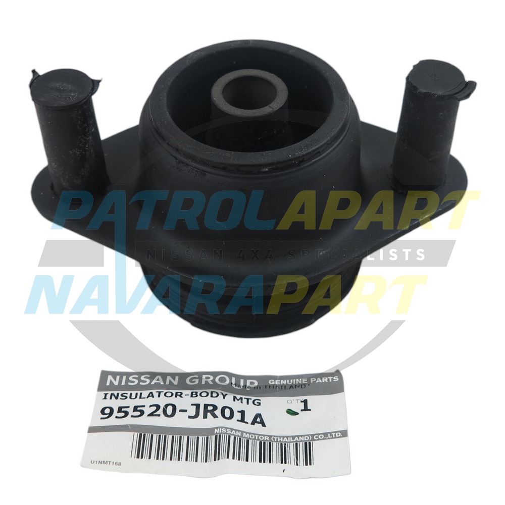 Genuine Nissan Rubber Body Mount Row's 2&4 - Navara D40 & D23 NP300