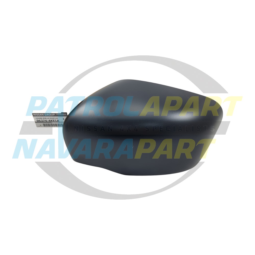 Genuine Nissan Left Hand Black Manual Mirror Cover - Navara D23 NP300