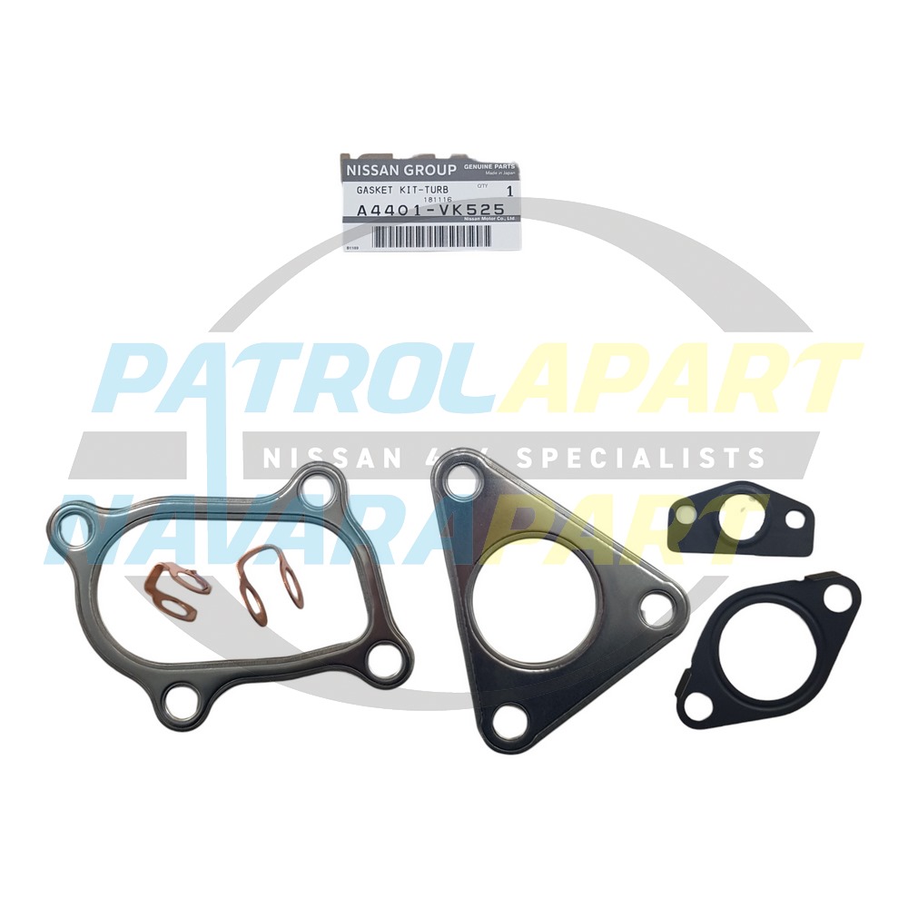 Genuine Nissan Turbo Gasket Kit - Navara D22 YD25 MNT JN1