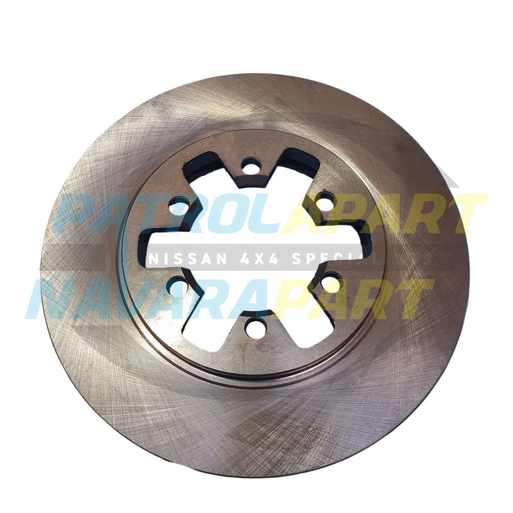 Brake Disc Rotor Front 260mm - Nissan Navara D22 2WD 1997-2008
