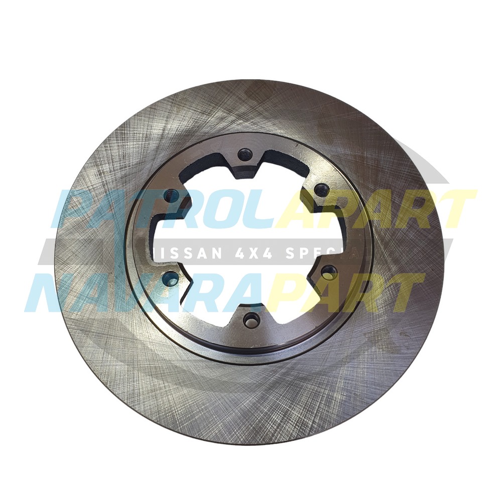 Brake Disc Rotor Front - Nissan Navara D22 4WD 277mm Before 10/2001