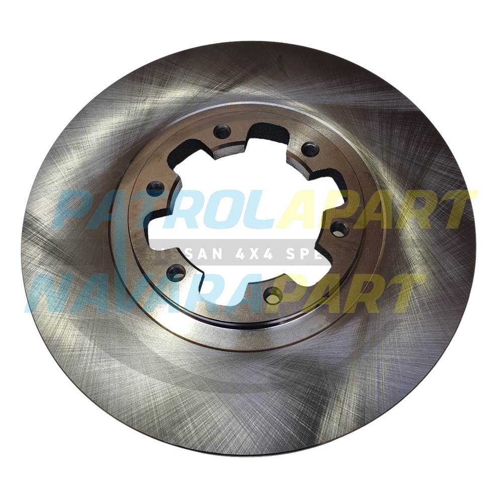 Brake Disc Rotor Front 300mm - Nissan Navara D22 4WD After 10/2001