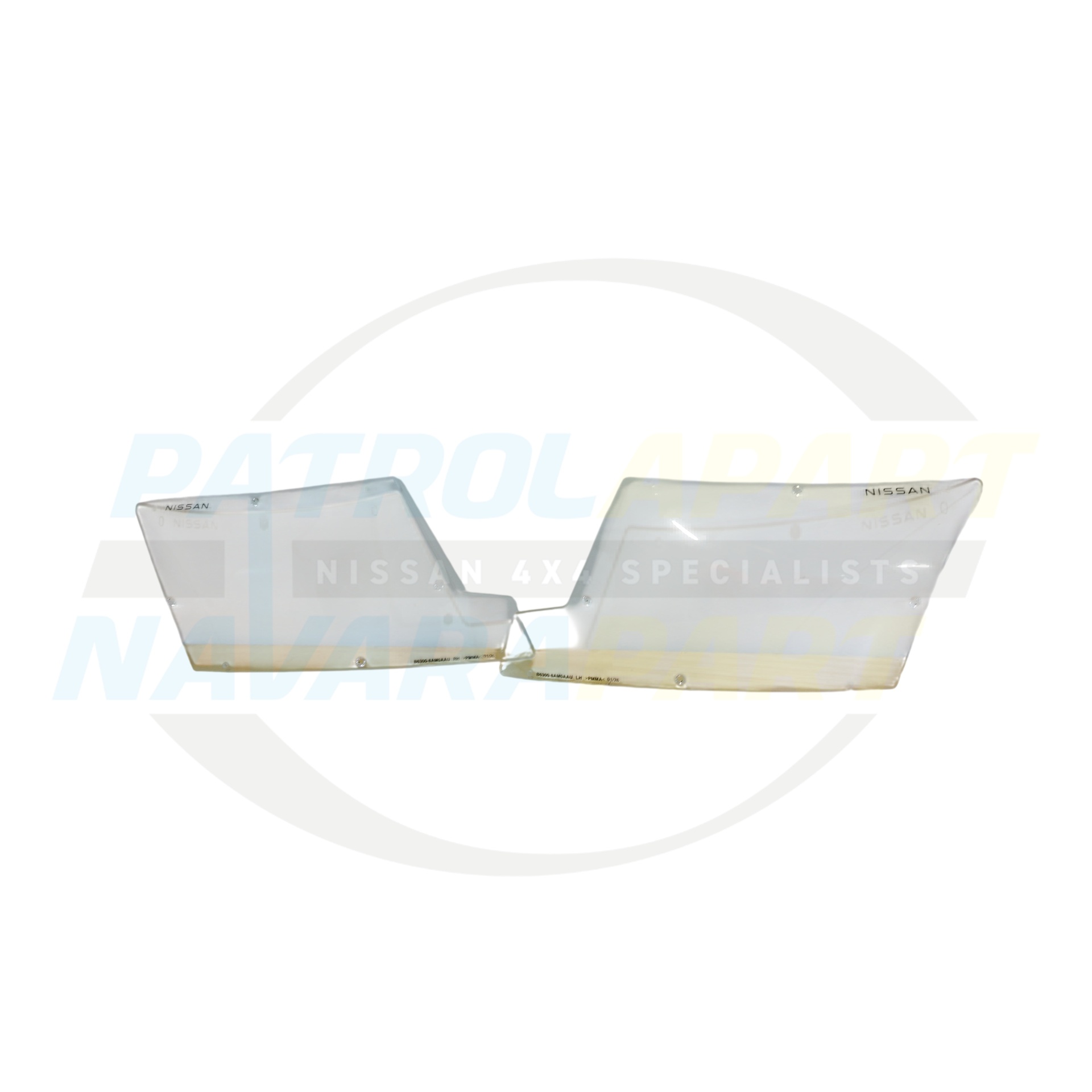 Genuine Nissan Headlight Protector Pair - Nissan Navara D27