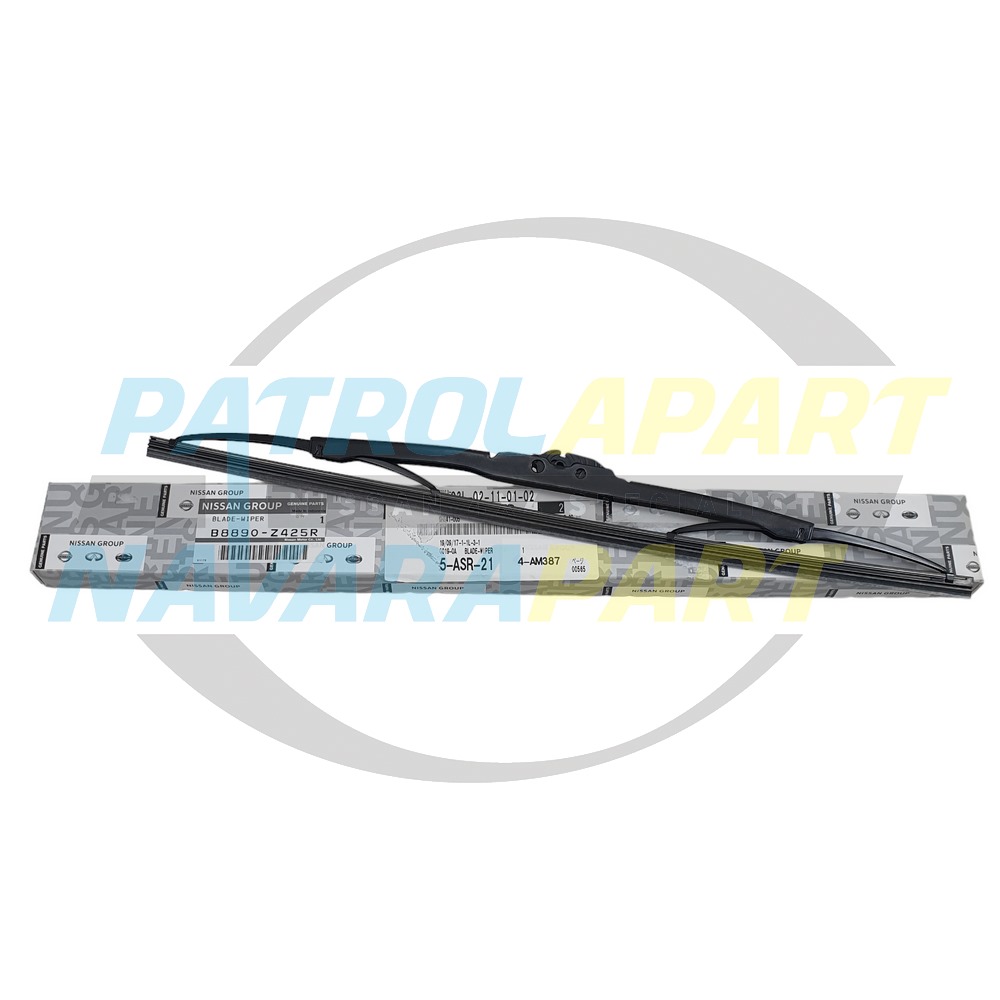 Genuine Nissan LH Passenger Side Wiper Blade Assembly - Navara D23 NP300
