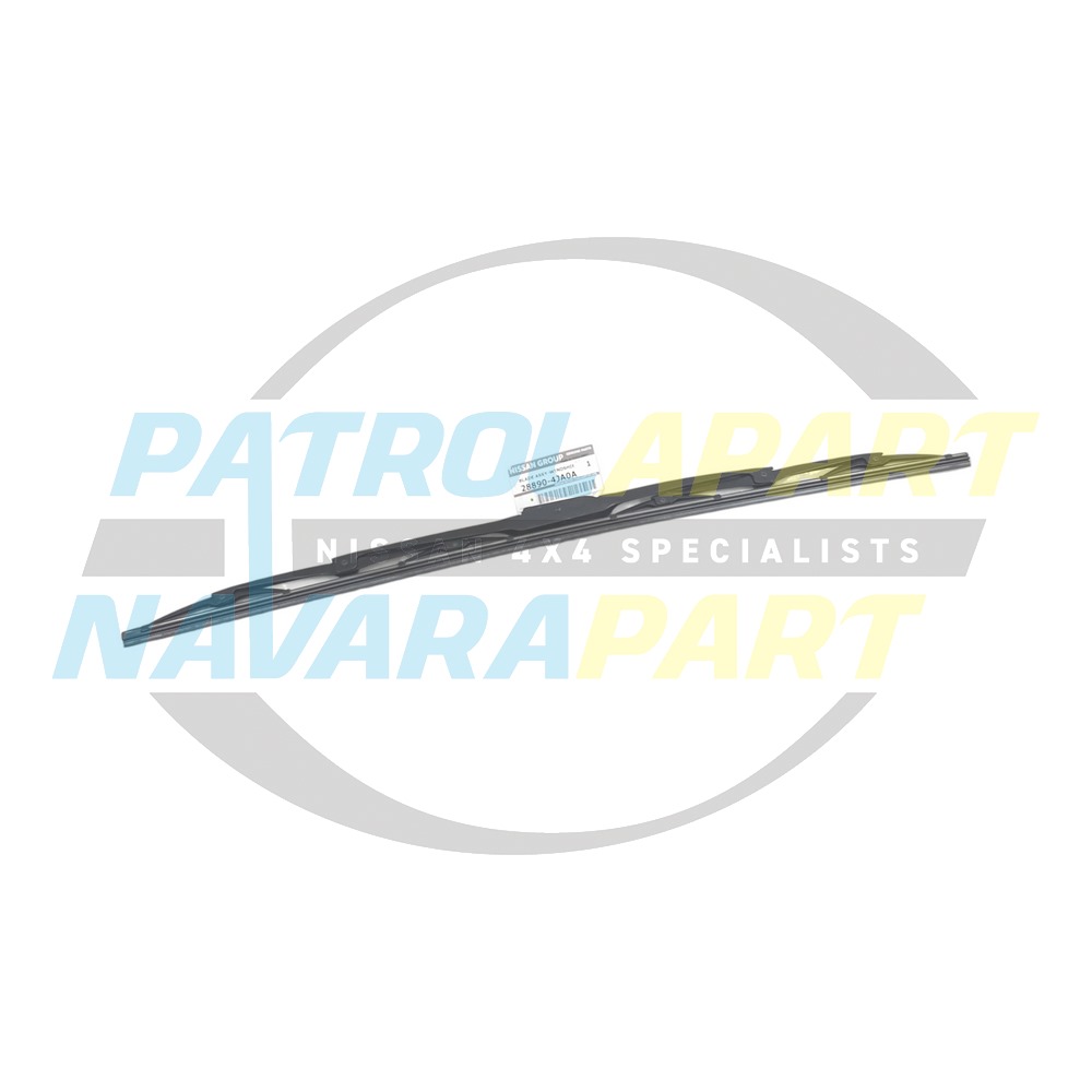Genuine Nissan RH Driver Side Wiper Blade Assembly - Navara D23 NP300