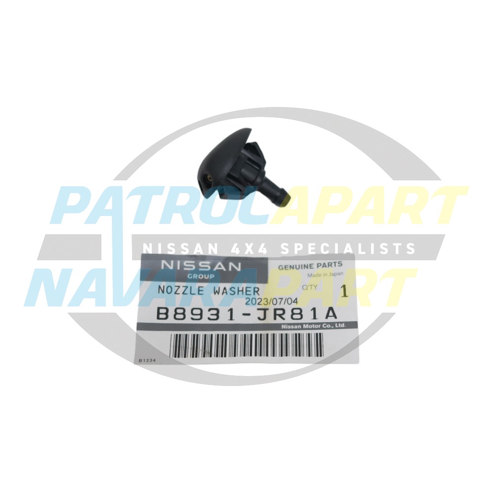 Genuine Nissan Washer Jet Left or Right For Navara D40 Thai Build