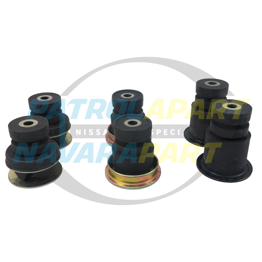 Genuine Nissan Body Mount Set - Nissan Navara D22 King/Single Cab (1999 on)