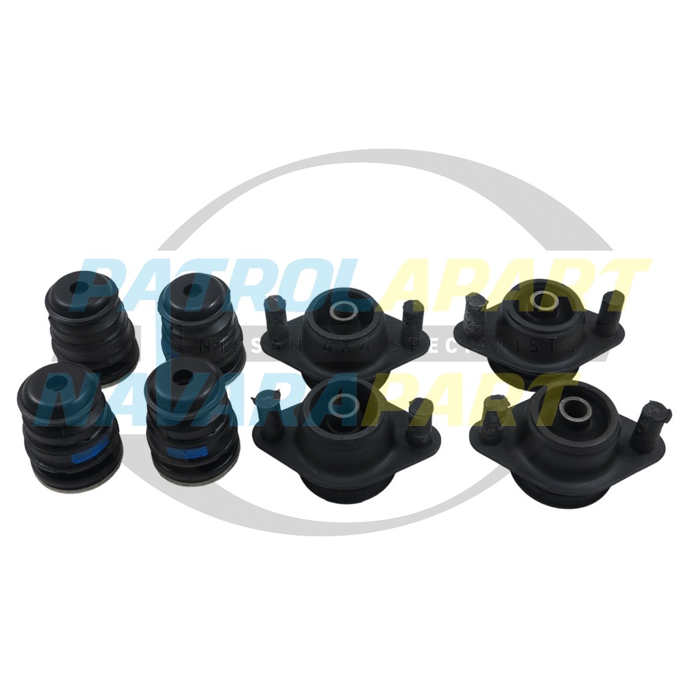 Genuine Nissan Body Mount Set - Nissan Navara D40 (Thai/Spanish) Dual Cab