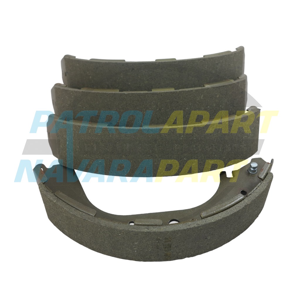 REAR Brake Shoes 295mm Drum - Nissan Navara D22 4WD