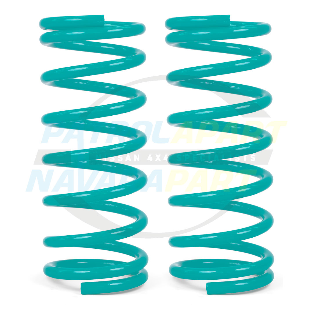 Dobinsons Coil Springs Pair Rear Navara Pathfinder R51 Linear 2" 200kg