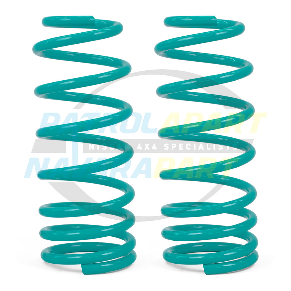 Dobinson Coil Springs Pair Rear D23 NP300 Variable 2" 450-550kg -