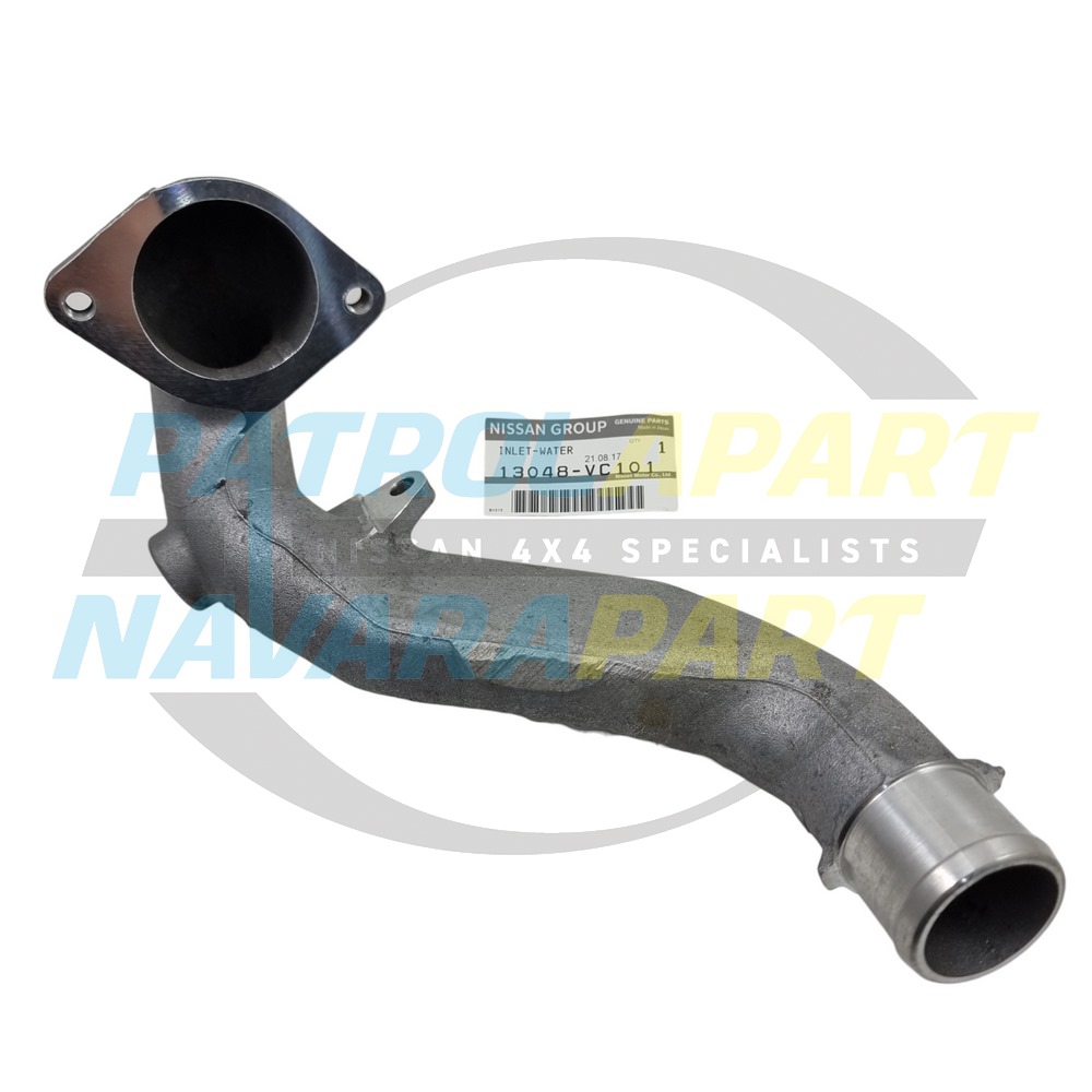 Genuine Nissan Water Inlet Pipe to Thermostat ZD30 - Nissan Patrol Y61 GU