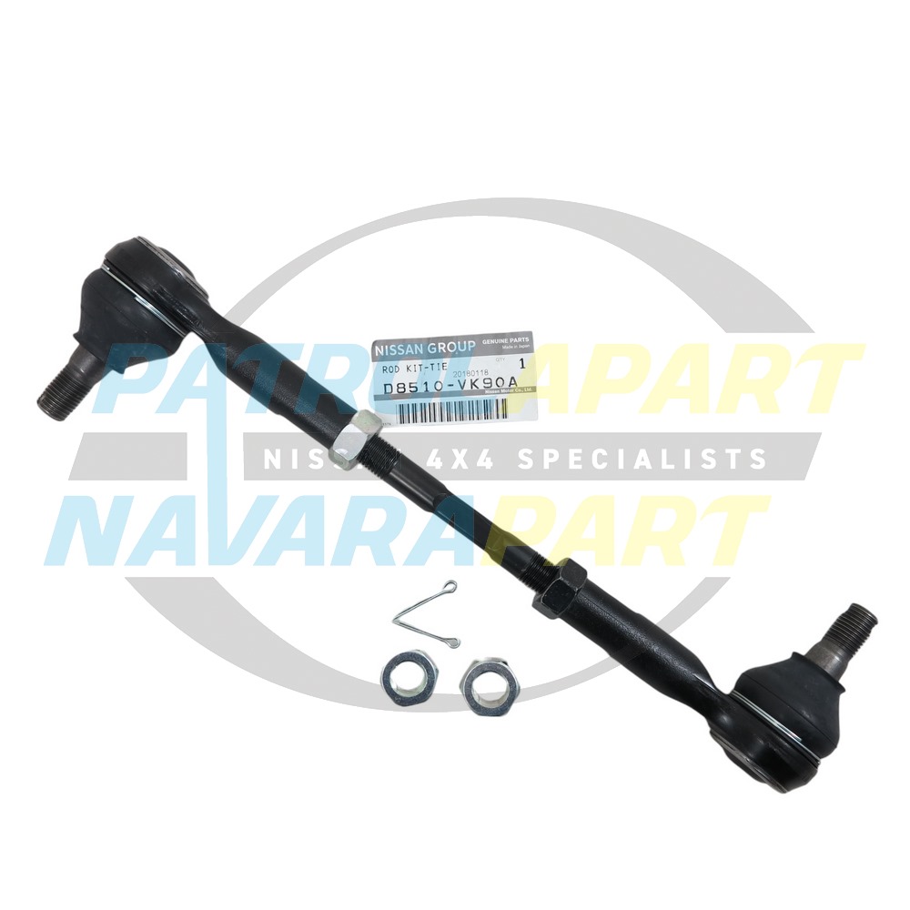 Genuine Nissan Outer End Tie Rod Kit Assembly - Navara D22 4WD