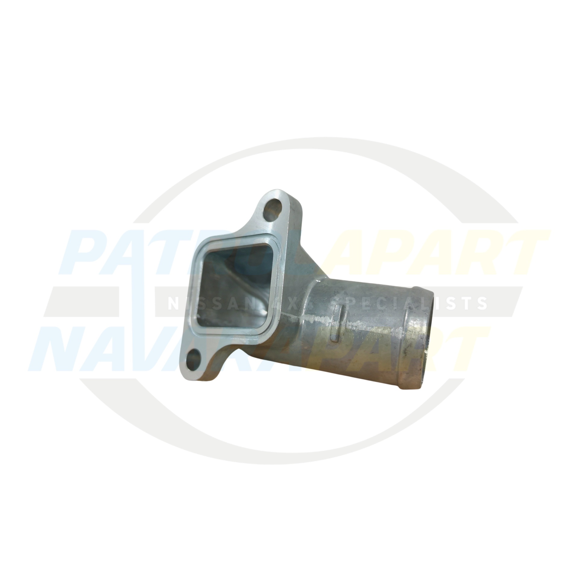 Genuine Nissan Lower Radiator Hose Inlet Housing TB42 - Nissan Patrol Y60 GQ
