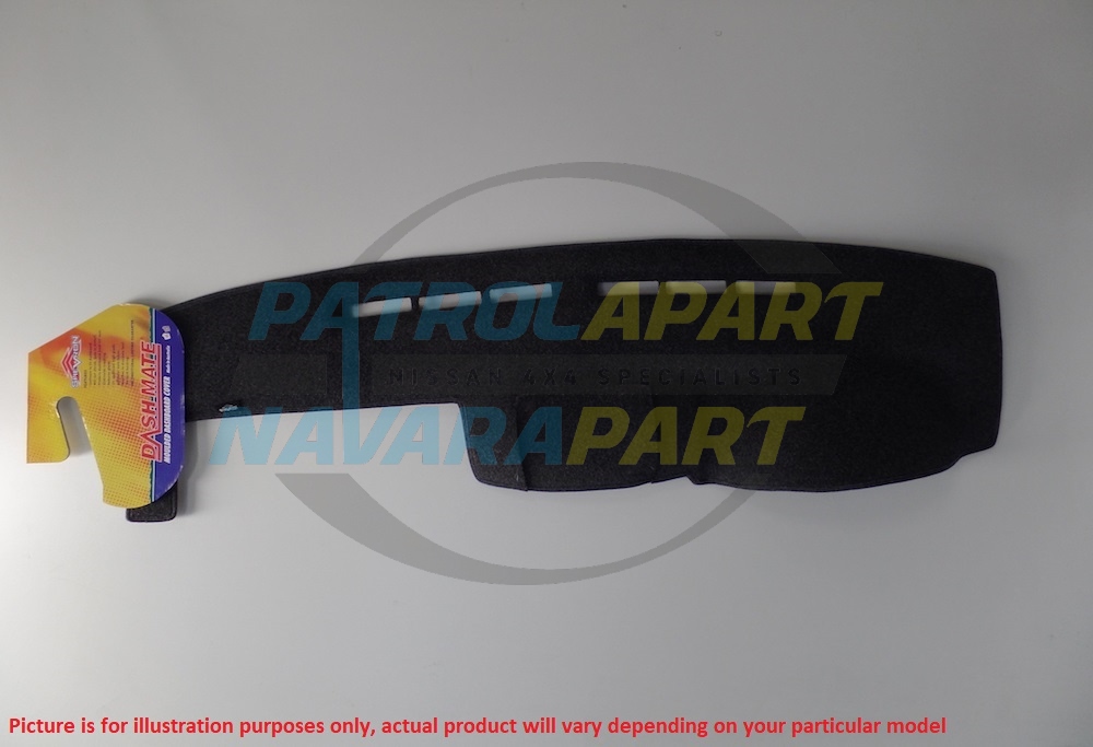 Shevron Dash Mat fits Nissan Navara D40 Spanish with No Airbag