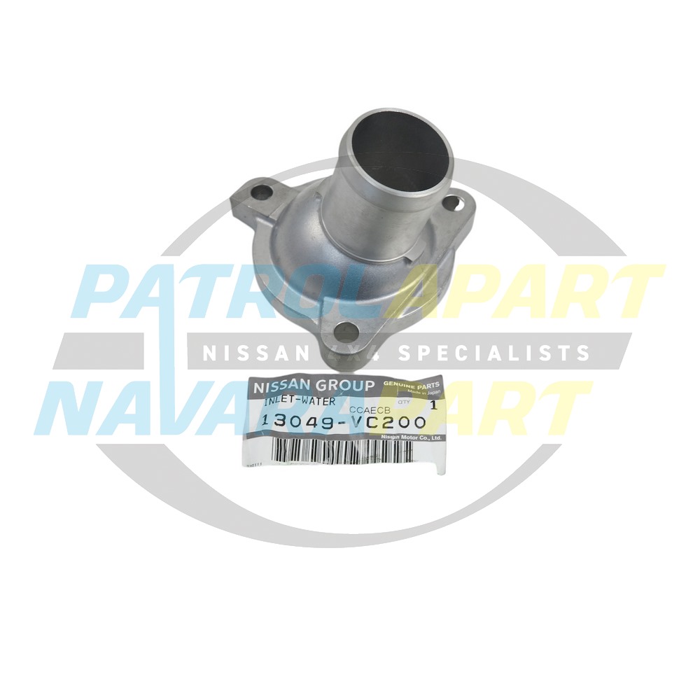 Genuine Nissan Thermostat Housing TB48 - Nissan Patrol Y61 GU