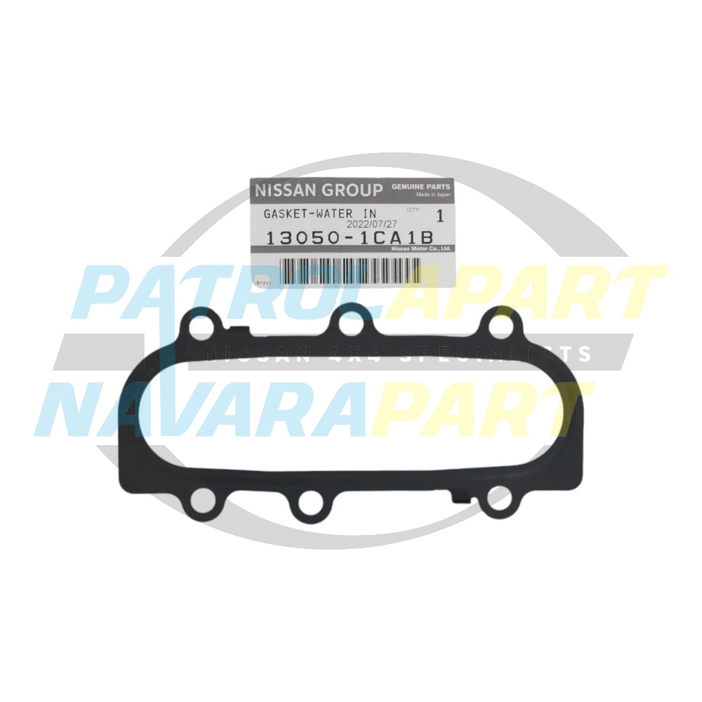 Genuine Nissan Water Inlet Gasket VK56 - Nissan Patrol Y62