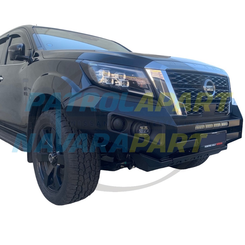 Genuine Offroad Front Bar No Hoops - Nissan Navara D23 NP300 Series 5 MY21