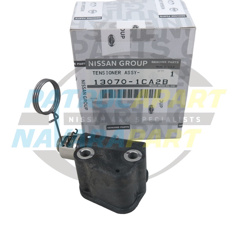 Genuine Nissan Timing Chain Tensioner LH VK56 - Nissan Patrol Y62
