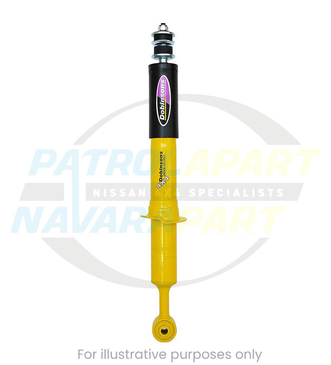Dobinsons Single Twin Tube Nitro-Gas Shock Absorber Front - Nissan Navara D23 NP300 - GS45-642