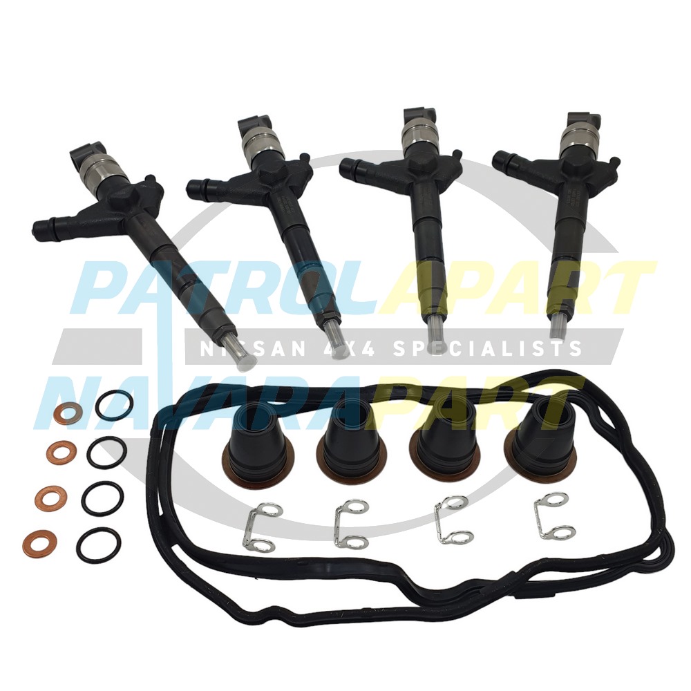 Injector Set with Fitting Kit - Nissan Navara D22 YD25
