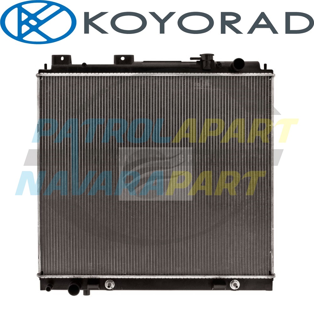 Kayo Radiator - Nissan Navara D40 R51 VSK V9X V6 Diesel STX550