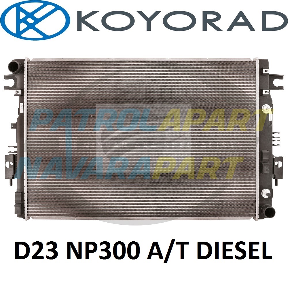 Radiator KOYORAD - Nissan Navara D23 NP300 YS23 M9T Auto Diesel 2.3L