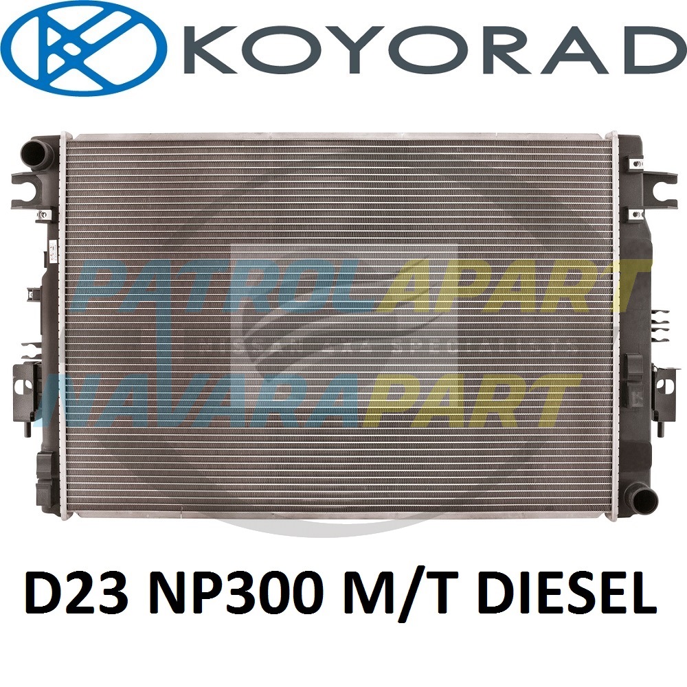 KOYO Radiator Manual - Nissan Navara D23 NP300 M9T